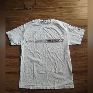 Starter White Men's T-Shirt